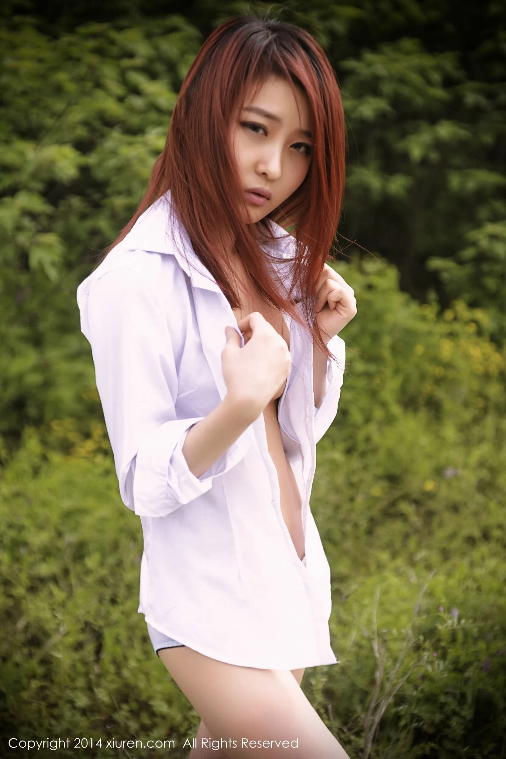 [XIUREN秀人网] Medusa - Bộ ảnh ngoài trời tươi đẹp - 14