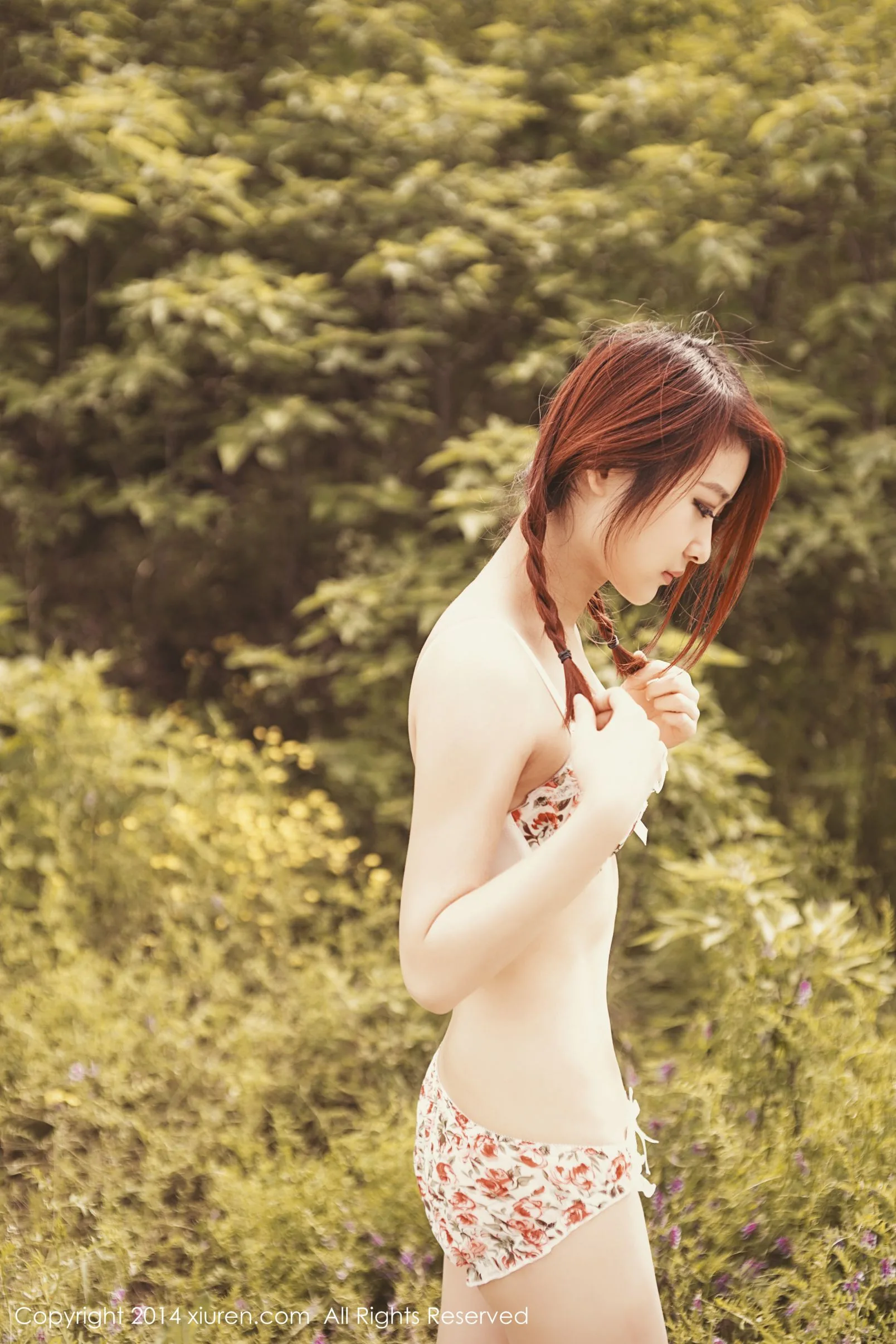 [XIUREN秀人网] Medusa - Bộ ảnh ngoài trời tươi đẹp - 2