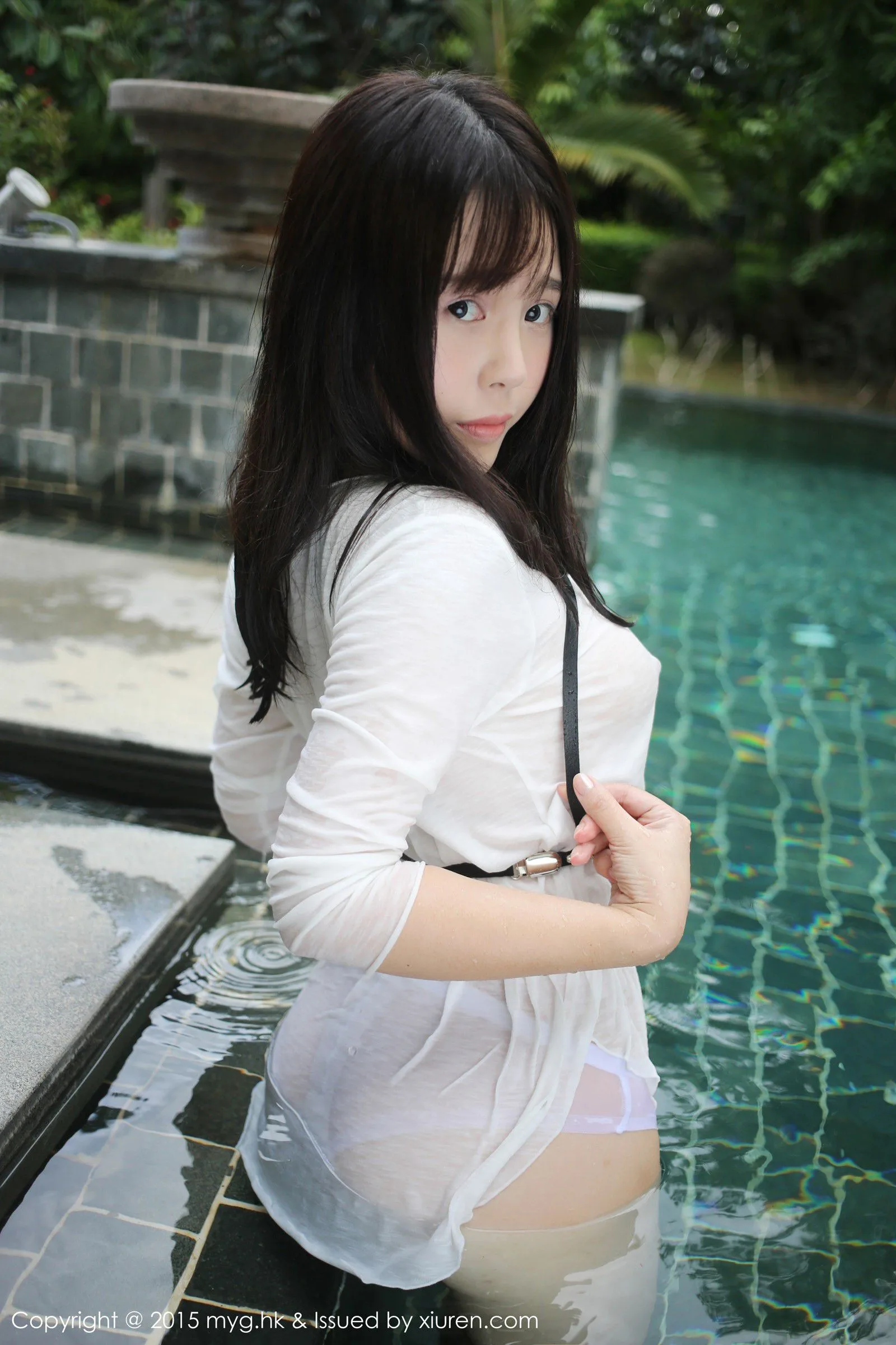 [Bộ sưu tập ảnh MyGirl Beauty] Tập 170 Evelyn - Nhiếp ảnh du lịch ba ngành nghề: Vòng ba ướt át và gợi cảm - Bộ ảnh quyến rũ - 16