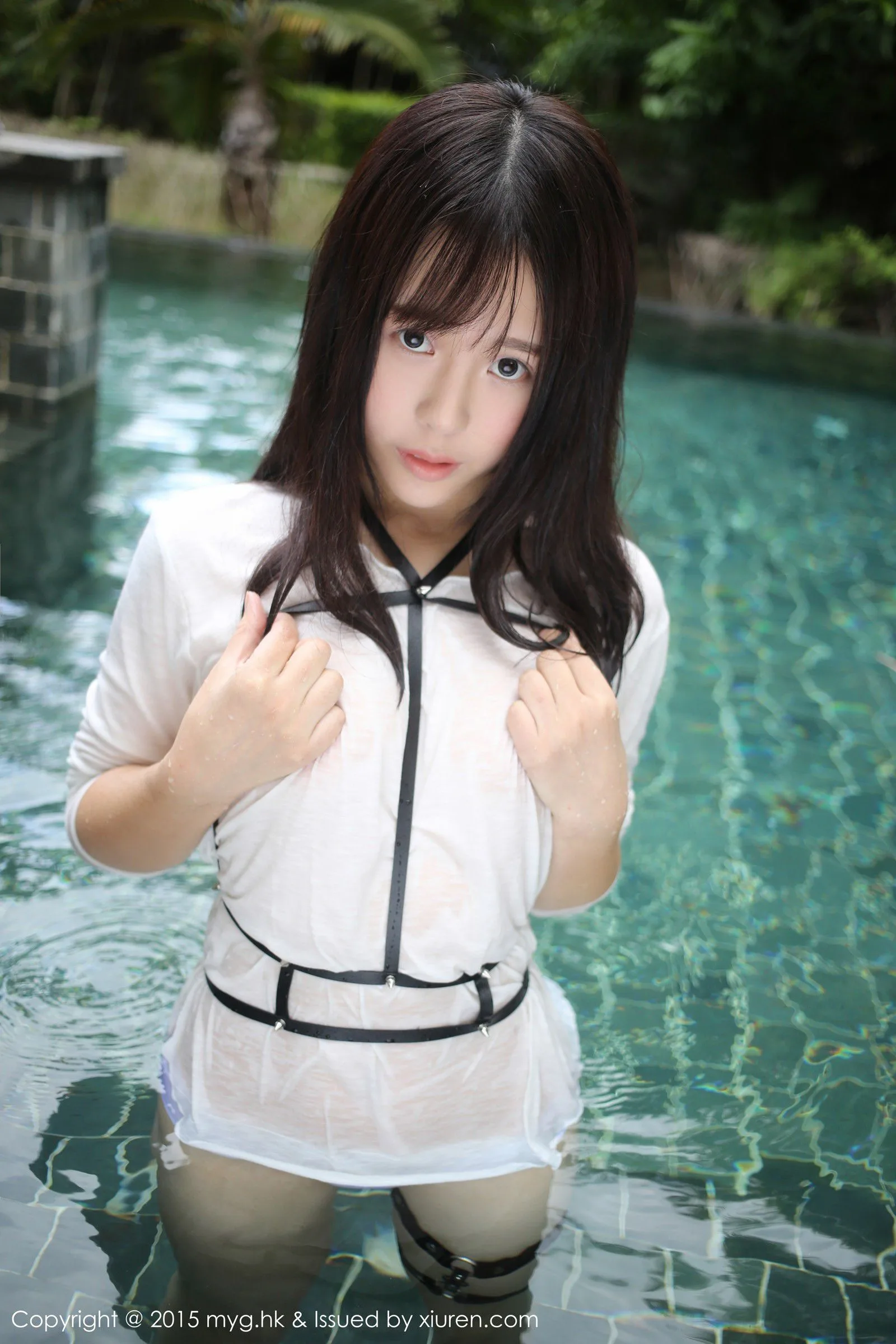 [Bộ sưu tập ảnh MyGirl Beauty] Tập 170 Evelyn - Nhiếp ảnh du lịch ba ngành nghề: Vòng ba ướt át và gợi cảm - Bộ ảnh quyến rũ - 17