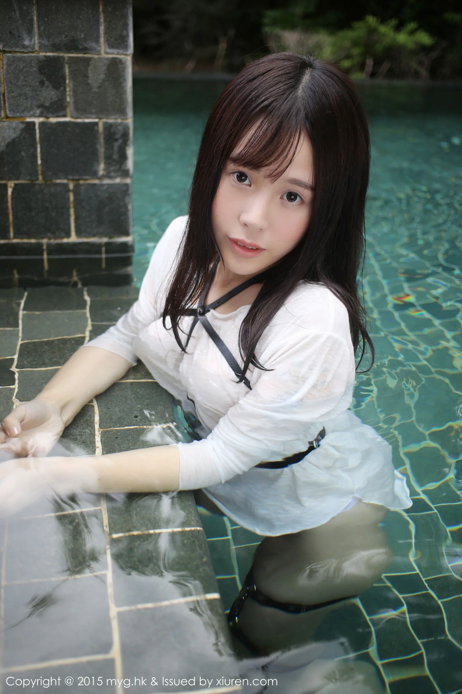 [Bộ sưu tập ảnh MyGirl Beauty] Tập 170 Evelyn - Nhiếp ảnh du lịch ba ngành nghề: Vòng ba ướt át và gợi cảm - Bộ ảnh quyến rũ - 11