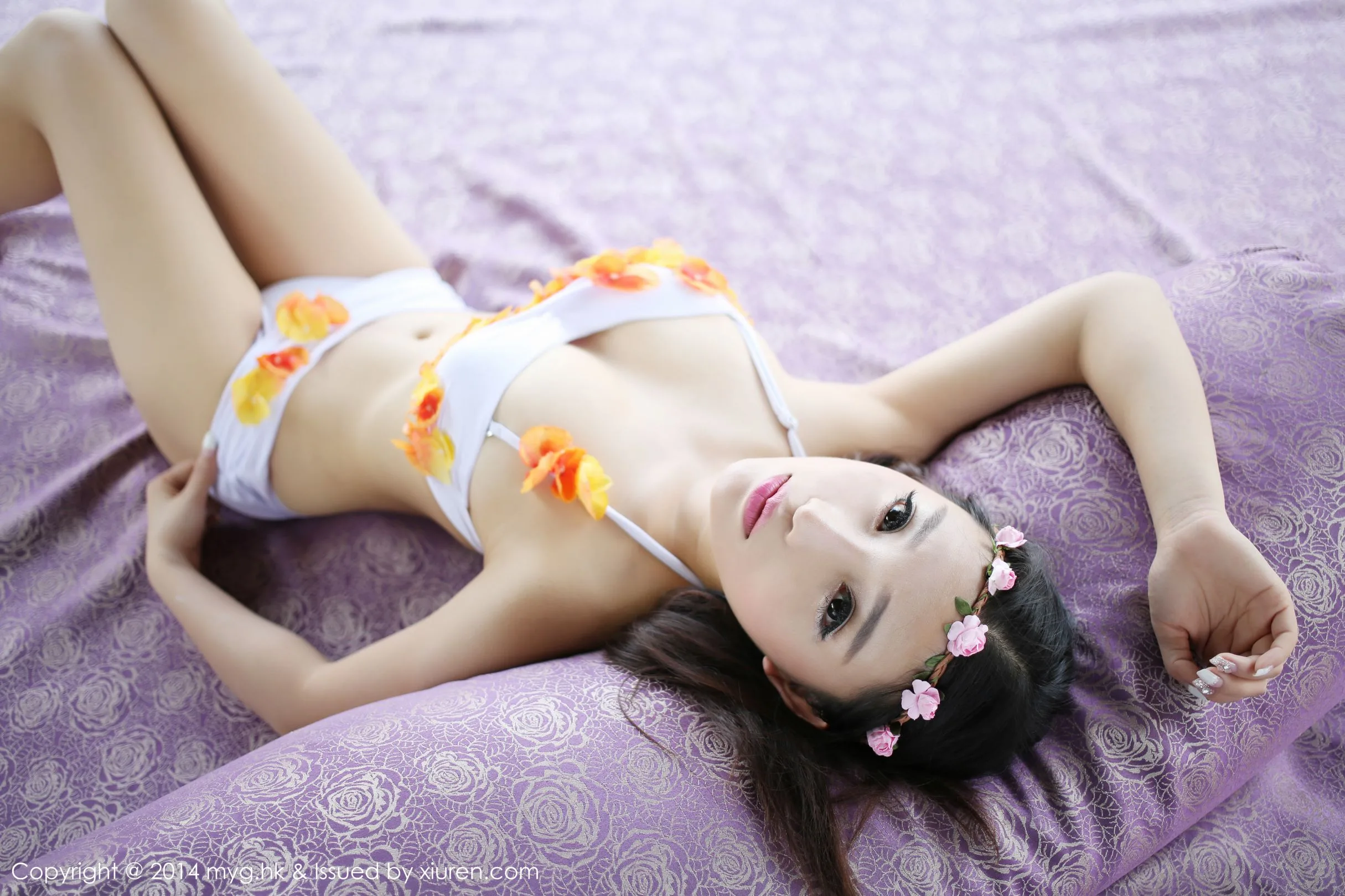 [Bộ sưu tập ảnh MyGirl Beauty] 09/09/2014 Tập 044 Anna Xu Ziqi Buổi chụp ảnh du lịch Sanya - 9