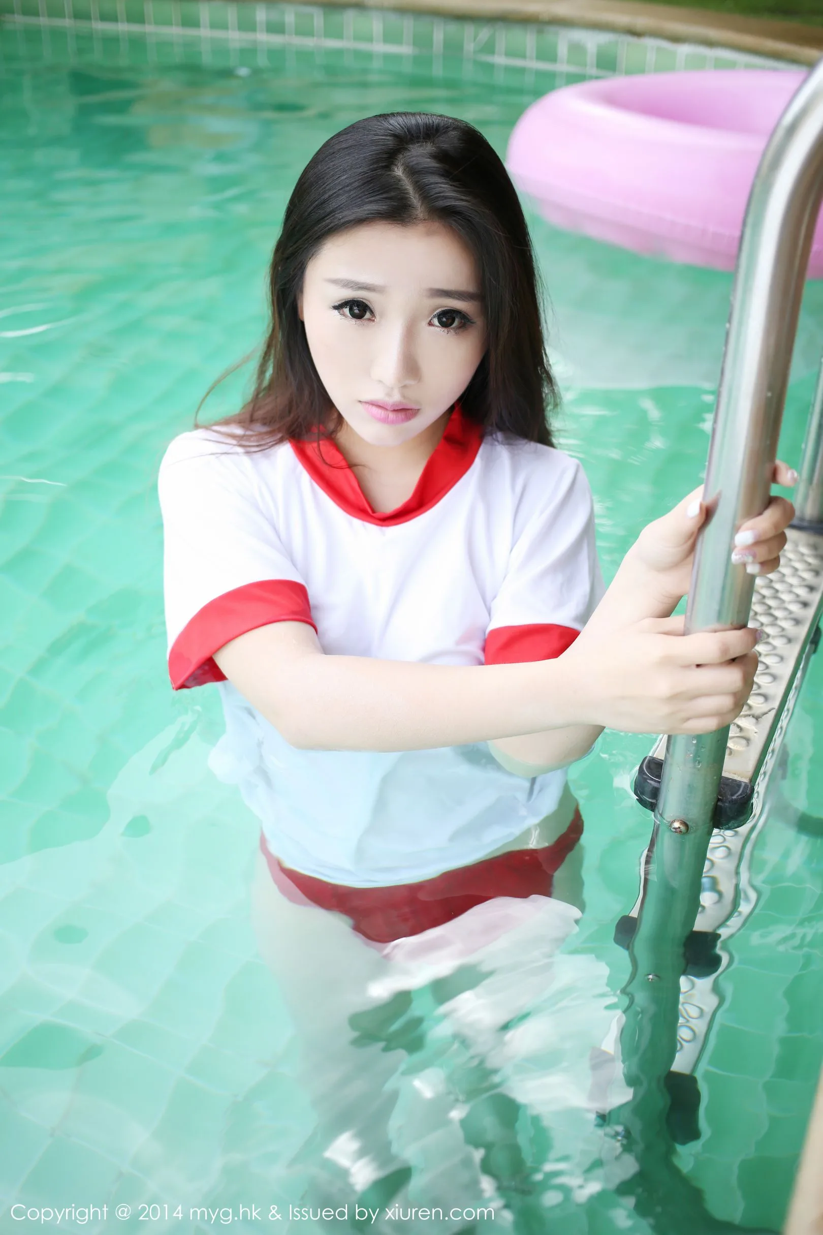 [Bộ sưu tập ảnh MyGirl Beauty] 09/09/2014 Tập 044 Anna Xu Ziqi Buổi chụp ảnh du lịch Sanya - 36