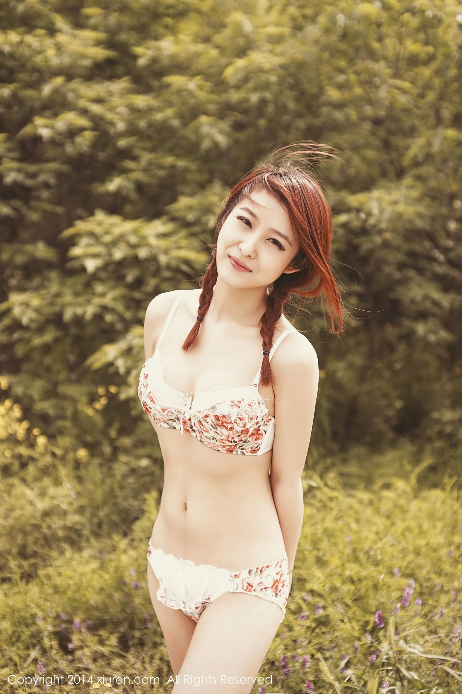 [XIUREN秀人网] Medusa - Bộ ảnh ngoài trời tươi đẹp - 1