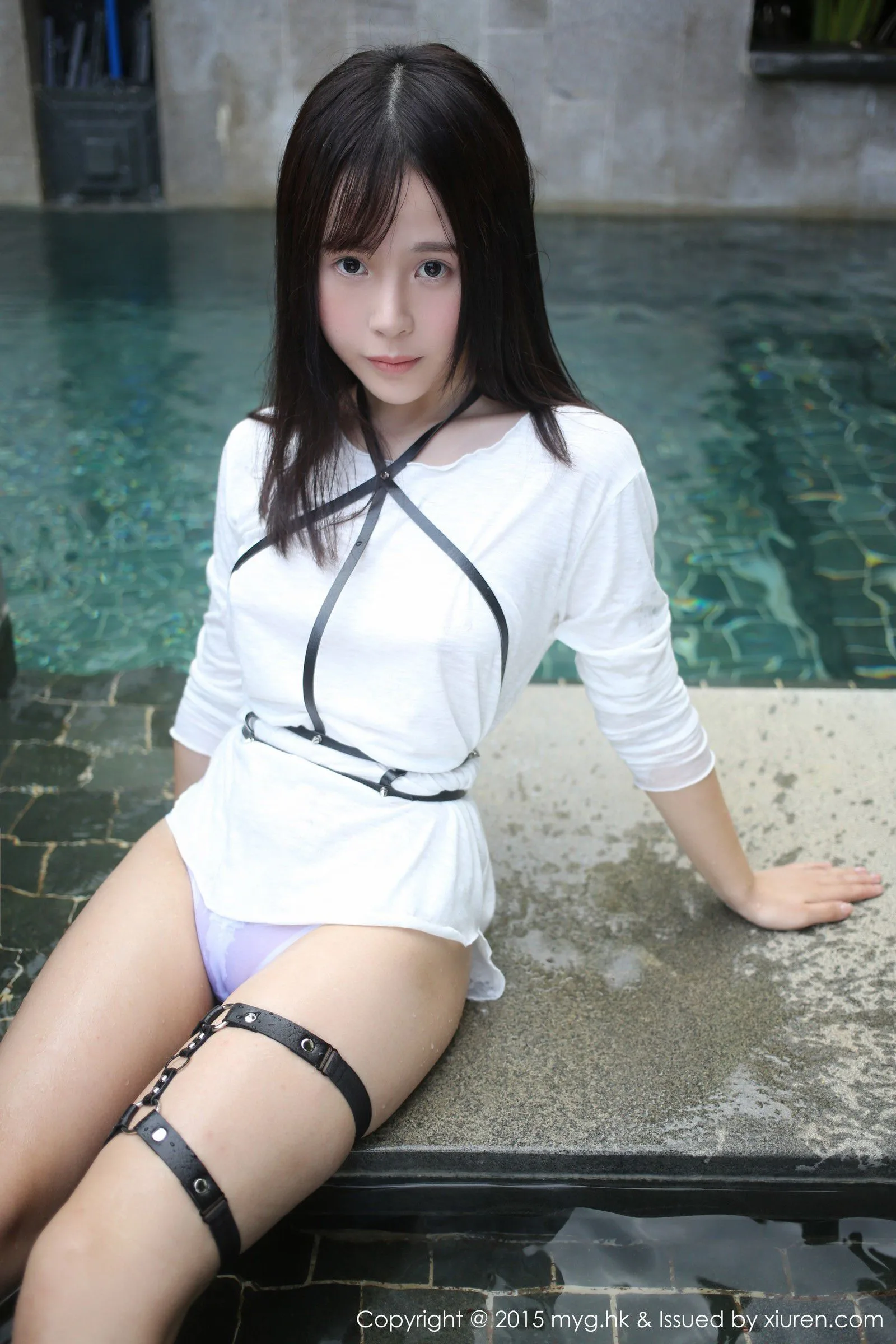 [Bộ sưu tập ảnh MyGirl Beauty] Tập 170 Evelyn - Nhiếp ảnh du lịch ba ngành nghề: Vòng ba ướt át và gợi cảm - Bộ ảnh quyến rũ - 10